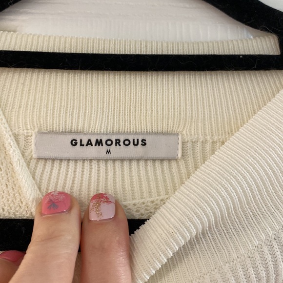 Mock neck Crop Two Piece - Picture 4 of 5